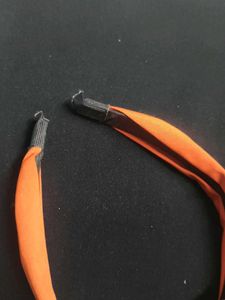 Orange Knotted Headband Hair Band