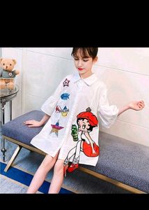 Betty Boop White Tunic Dress