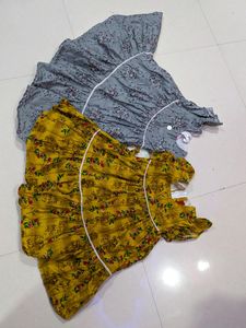 Combo Summer Cotton Dress For 5year Old