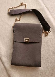 Suede Crossbody Bag