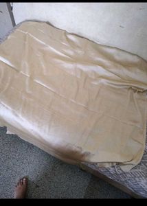 Elegant Beige Silk Dress Material