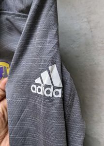 Men's Dark Grey Hoodie with Crest Logo