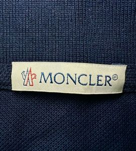 MONCLER Blue Logo Patch Men’s