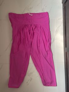 y2k pink kurta set with heavy work embell