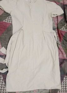Chic Cream Puff Sleeve Mini Dress