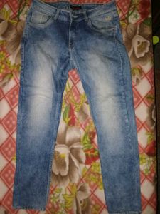 ORIGINAL Flying Machine Men's Blue Wash Jeans