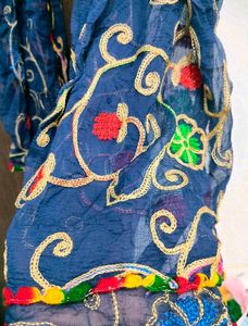 Multicolored Printed Duppta