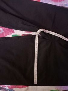Black Wide-Leg bellbootm Pants