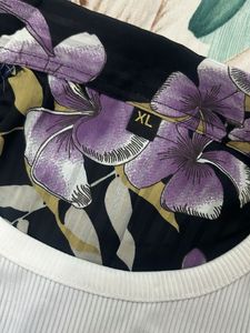 12/13 girl Trendy Floral Shirt top