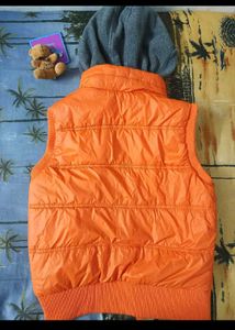 Being Human Orange Padded Jacket