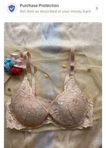 White And Black 0 Size Bra
