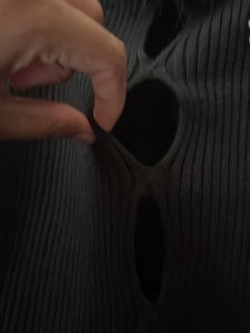 Black Korean Style Top