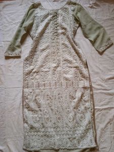 Trendy pretty long Elegant Embroidered Kurta
