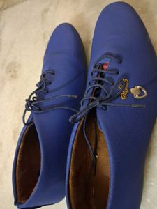 Stylish Blue Men's Shoes