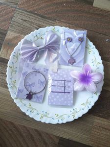 purple colour a new hair accessories
