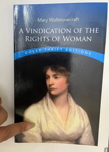 Mary Wallstonecraft : Vindication Of Women Rights