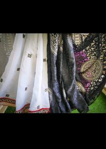 Boutique Designer Partywear saree With Tag