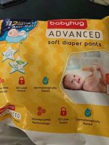 Baby Hug 12 Diapers Medium Sizee