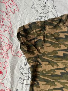 Camouflage Print T-Shirt