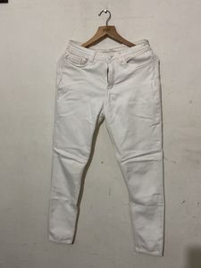 White Slim Fit Jeans