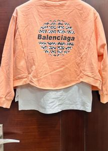 Peach Sweatshirt