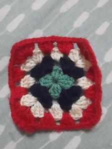 Granny Squre Crochet Piece