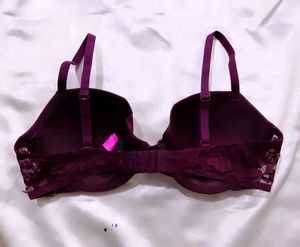 Burgundy Bra
