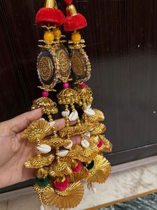 bridal heavy hair paranda for sale never used