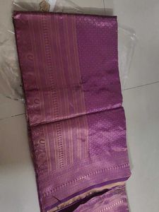 kanjivaram silk woven saree new with tag