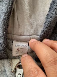 Cozy Grey Animal Onesie
