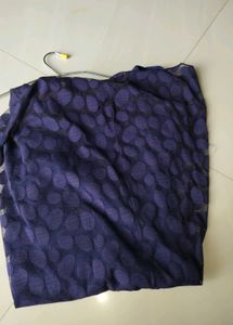 One Piece Dress Navy Blue Polka Dot Net |