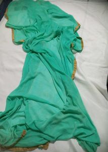 Green Churidar Top