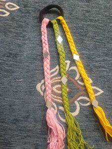 Braided Hair Tie 3 liyar