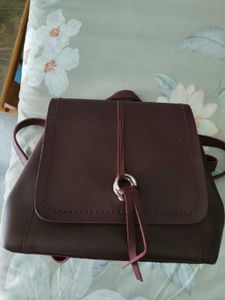 💼 Maroon Mini Backpack - Stylish & Affordable!