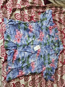 Men's Tropical Print Short Sleeve Shirt