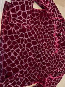 Stylish Velvet Blouse
