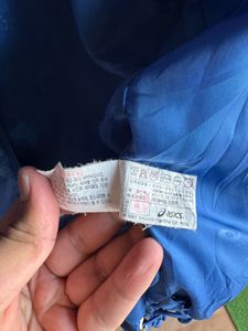 ASICS Blue Waterproof Puffer Jacket