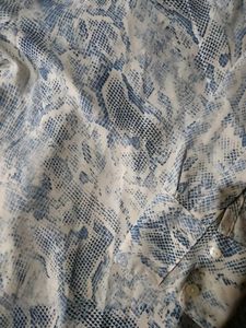 Snake Print Blouse shirt