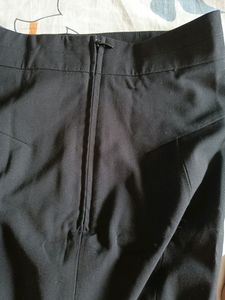 H&amp;M A Line Formal Black Skirt