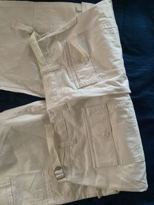 Zudio Light Beige Cargo Pants