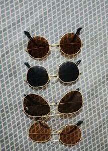 Stylish Round Sunglasses Set