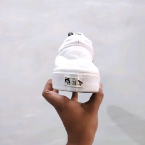 Classic White Vans Sneakers