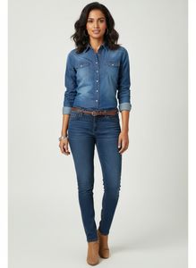 Denim Western Shirt