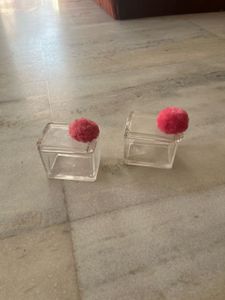 Cute Pink Pom container