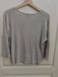 Cozy V-Neck Twist Hem Top