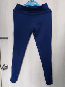Blue Athletic Leggings
