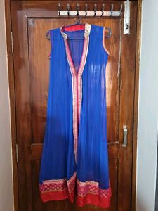 Elegant Blue Ethnic Dress