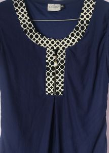 Navy Blue Top