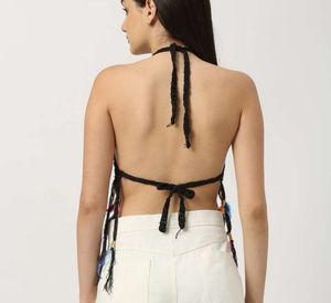 Halter Neck Bralette Top