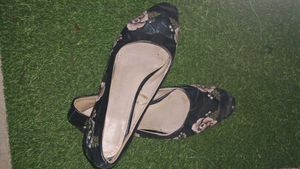 Beautiful Embroidered Floral Ballet Flats